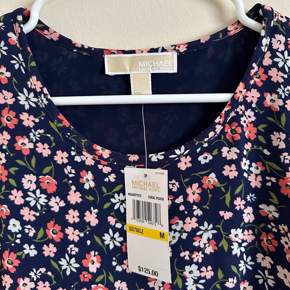 Michael Kors Floral Blouse - Picture 3 of 4